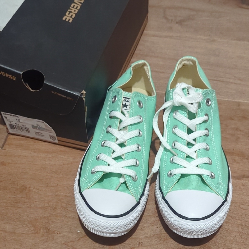 Converse Mint Green Sneakers